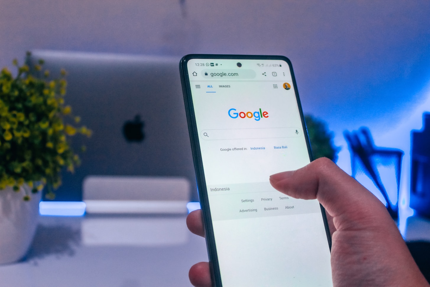 Mobile app interface